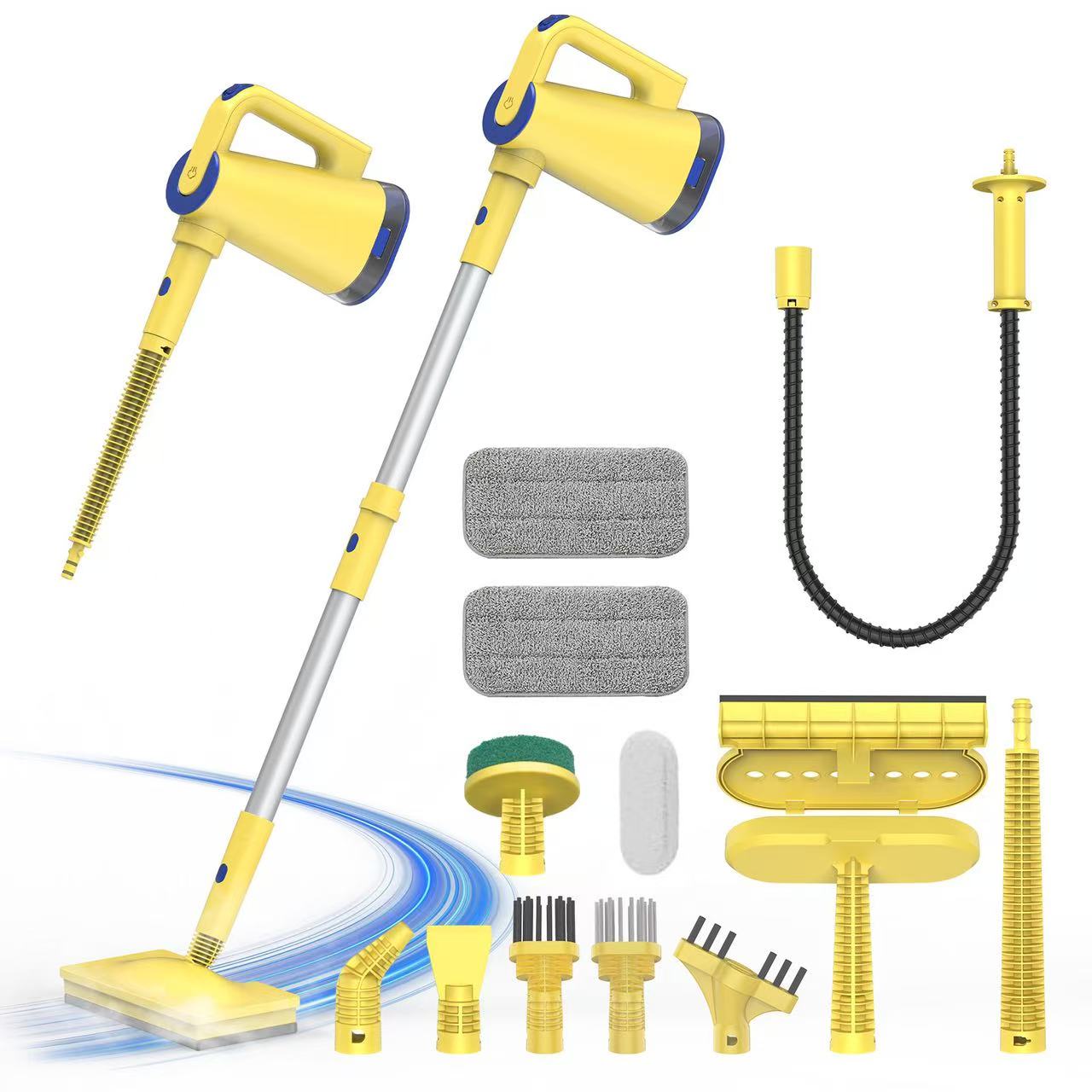 (Free Bonus-Random Color) Delu Steam Cleaning Mop