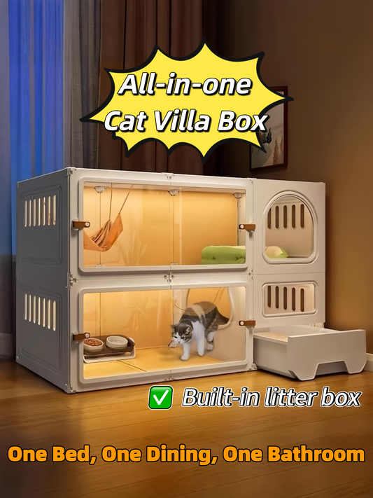 [Clearance] CatSuite All-in-one Cat Villa Box