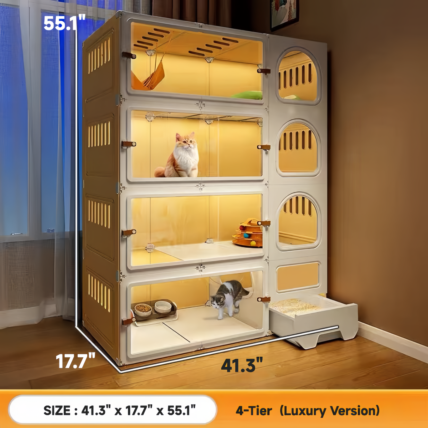[Clearance] CatSuite All-in-one Cat Villa Box