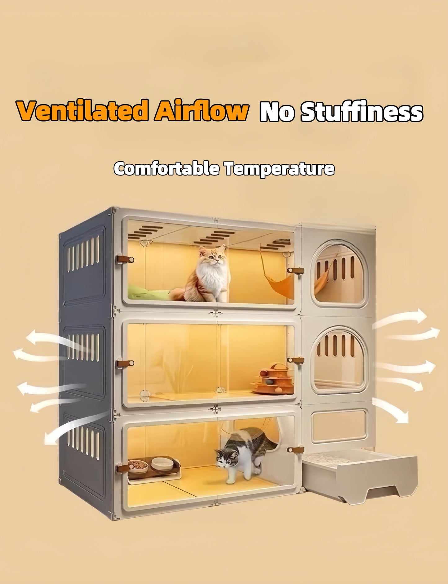 [Clearance] CatSuite All-in-one Cat Villa Box