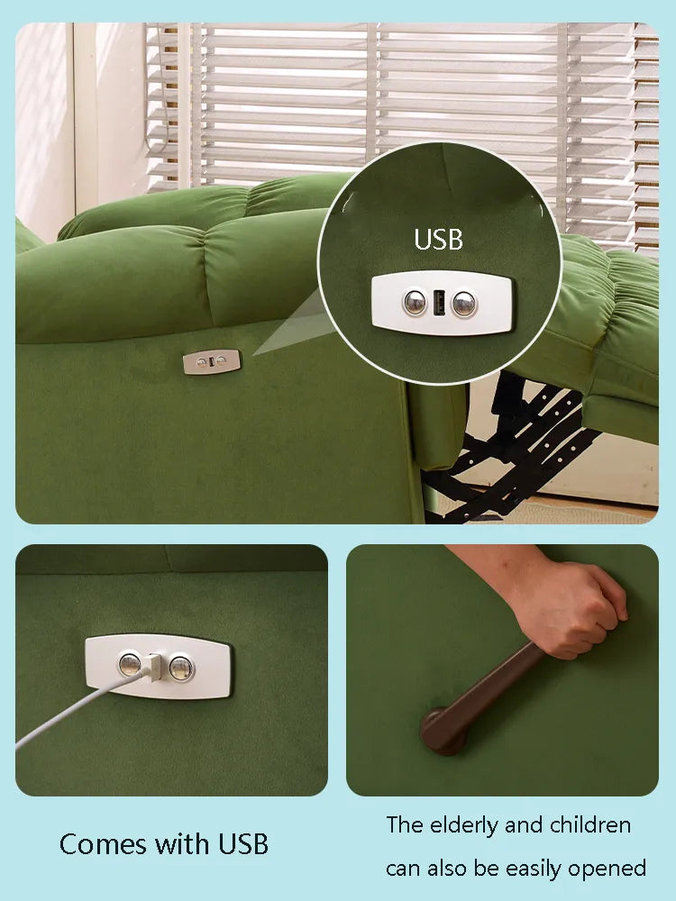 Lazy sofa electric rocking chair cloud light luxury massage chair