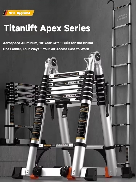 Titanlift Apex Series – Aluminum Ladders（FREE Toolkit with Your Order)